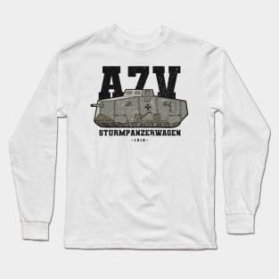 A7V Heavy Tank - WW1 Long Sleeve T-Shirt